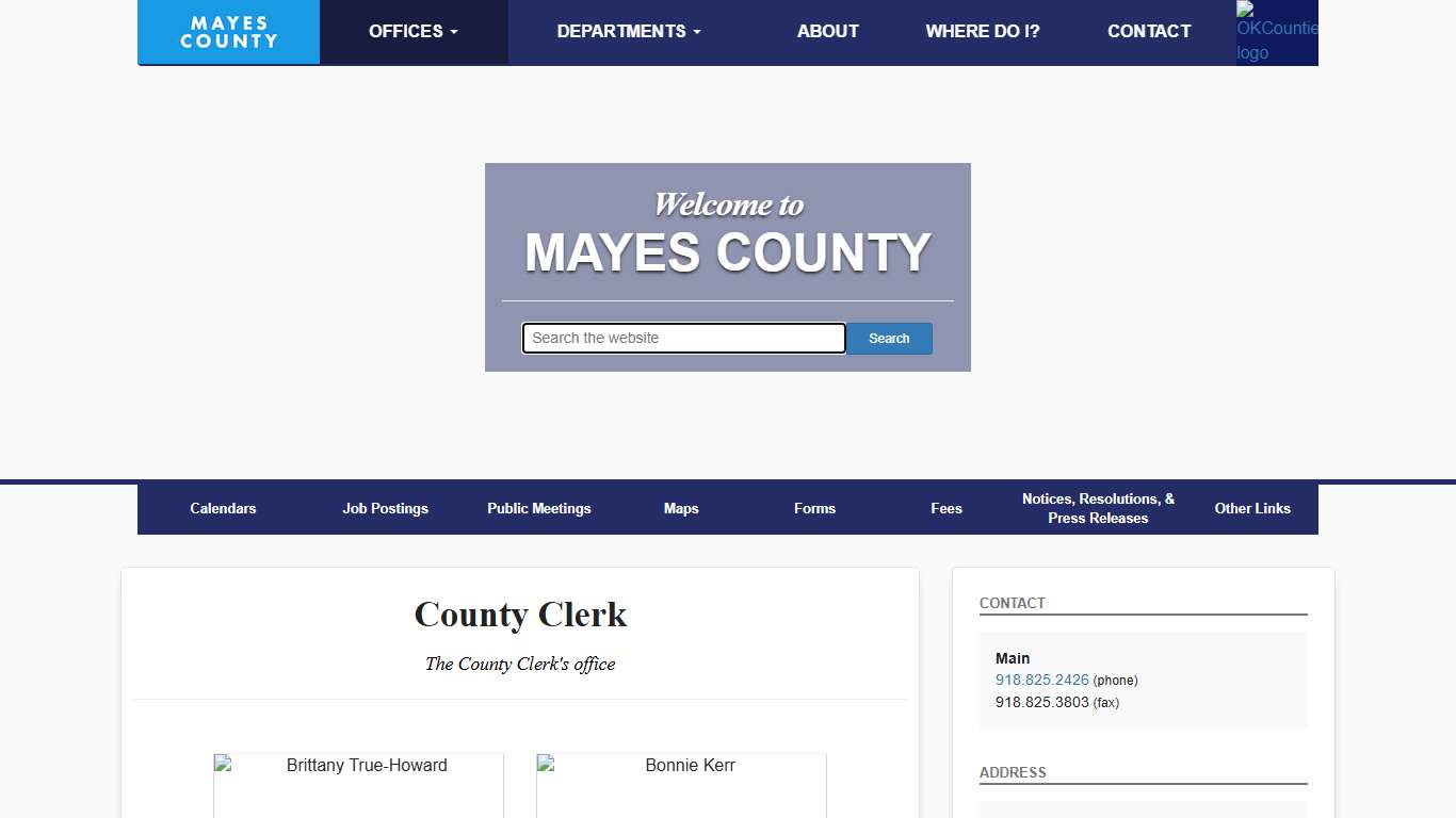 County Clerk
